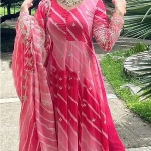 Red and pink palazzo Kurt I